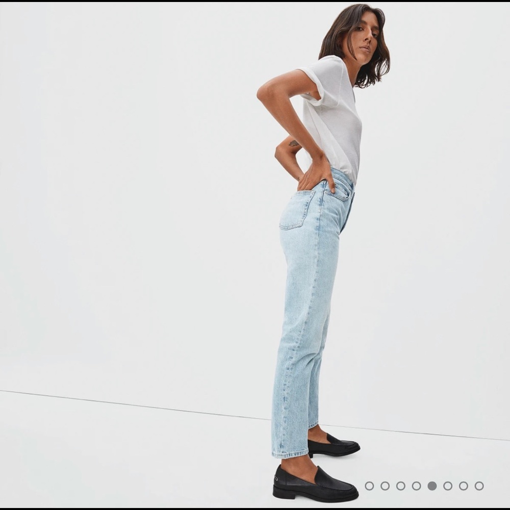 Everlane 90s cheeky jean Size 31 Regular Length NWT